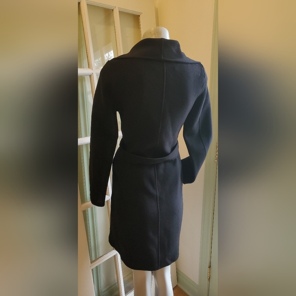 Tahari Wool Trench Coat - Picture 9 of 11